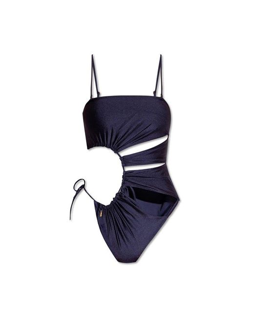 Cult Gaia Blue ‘Allegra’ One-Piece Swimsuit