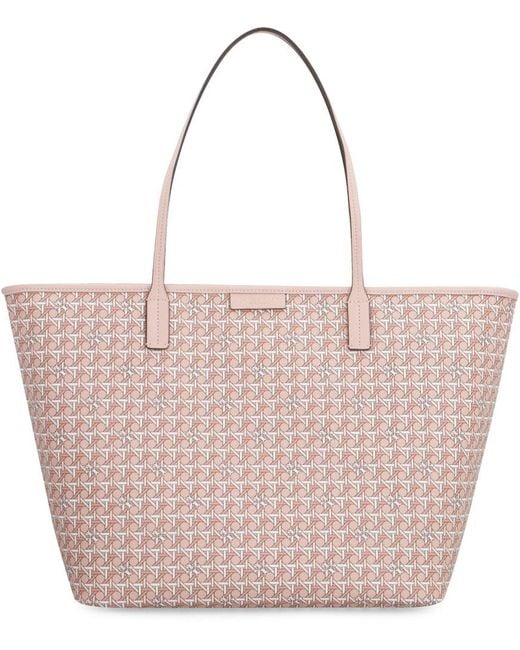 Tory Burch Pink Ever-ready Zip Tote