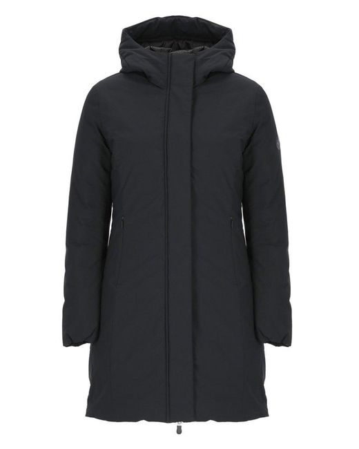 Save The Duck Black Hooded Padded Coat