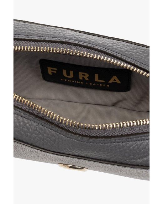 Furla Gray ‘Primula Mini’ Shoulder Bag