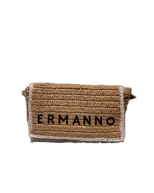 Ermanno Scervino Brown Romina Shoulder Bag