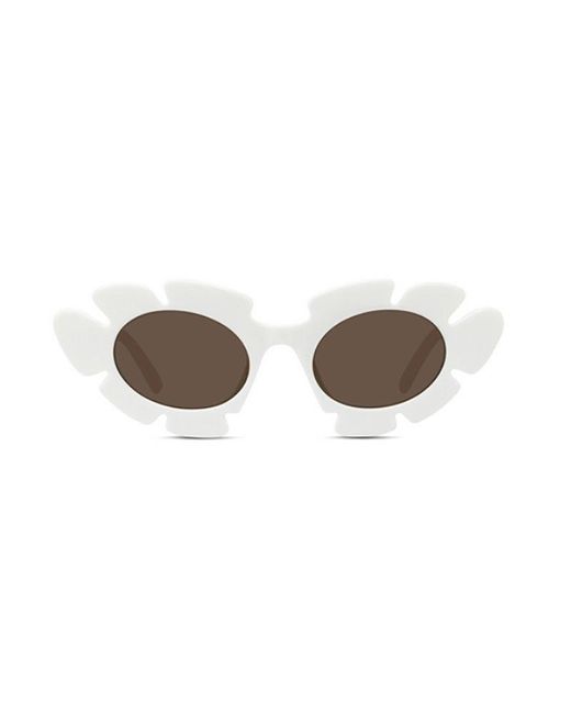 Loewe White Flower Frame Sunglasses