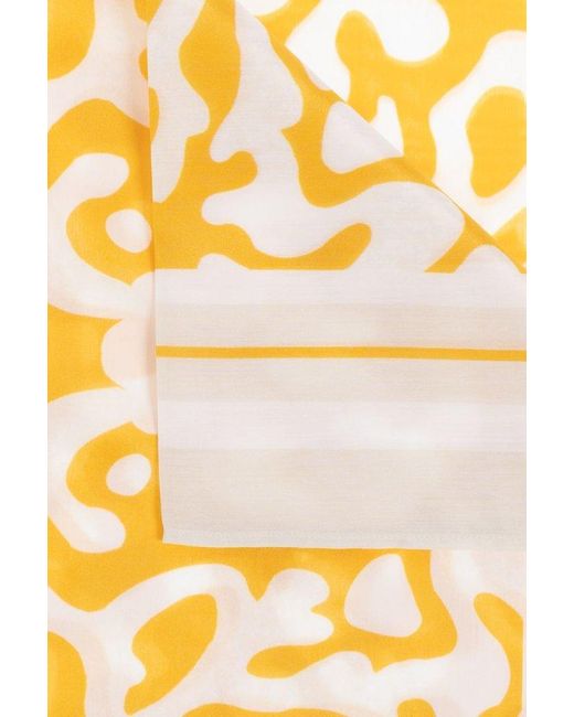 Hanro Metallic Abstract Patterned Style Scarf