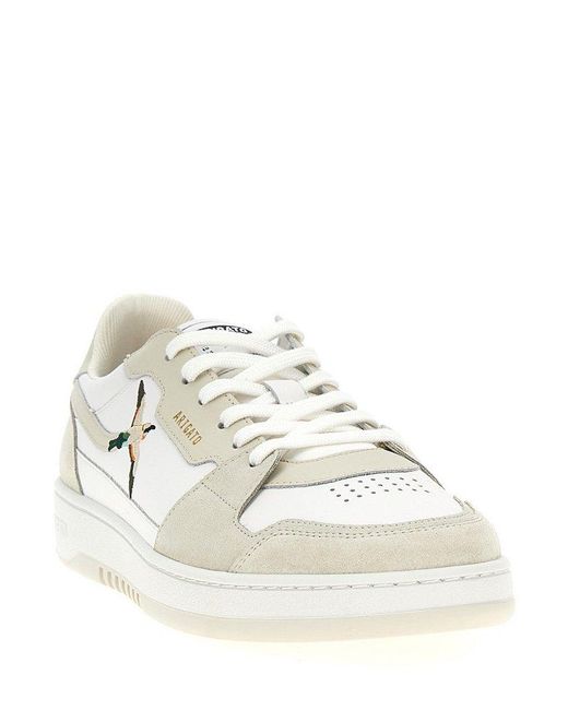 Axel Arigato White Dice Lo Bee Bird Lace-up Sneakers for men