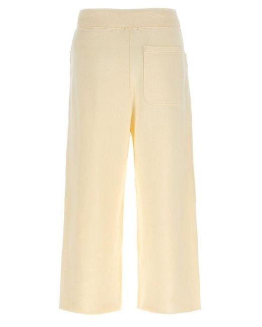 R13 Natural Live Cut Drawstring Joggers