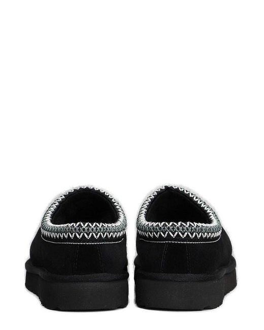 Ugg Black Tasman Braid Slippers
