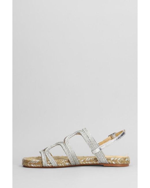 Castaner White Pitra-266 Flats