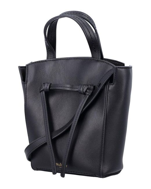 Mulberry Black Clovelly Mini Tote Bag