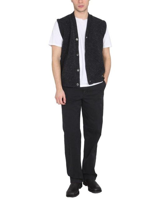 Department 5 Black Department Five Classic Kurt Trousers for men