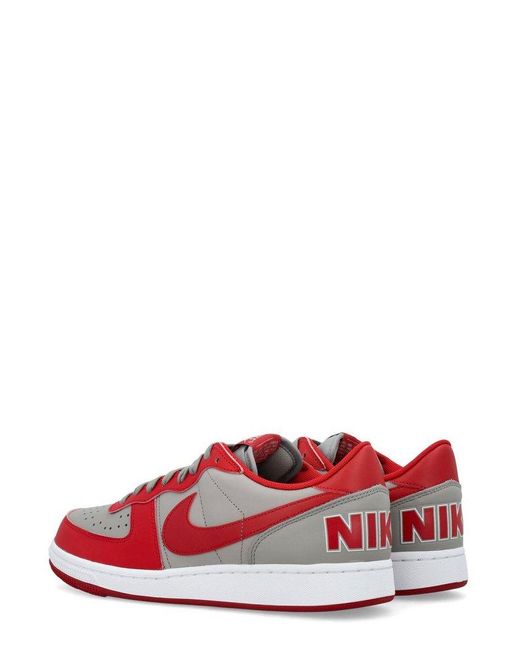 Nike Red Terminator Low-top Sneakers