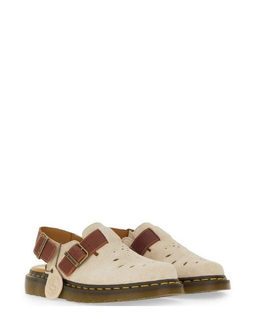 Dr. Martens Brown Jorge Oasis Suede Mules