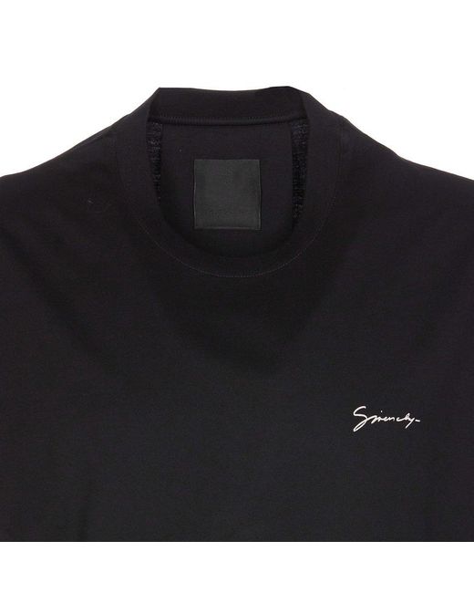 Givenchy Black Huber Objects Printed T-Shirt for men