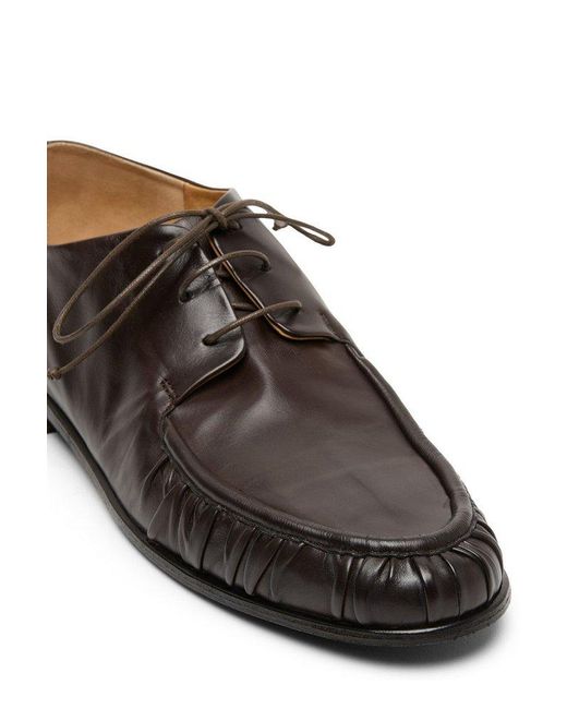 Marsèll Brown Mocassino Derby Lace-up Shoes for men