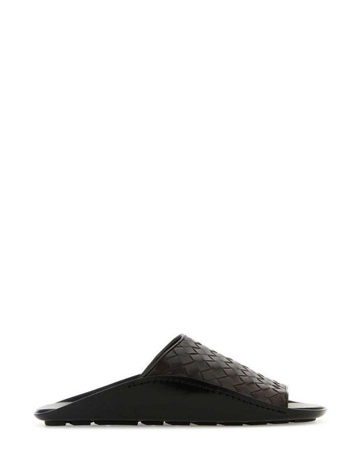Bottega Veneta Black Wave Mule Sandals for men