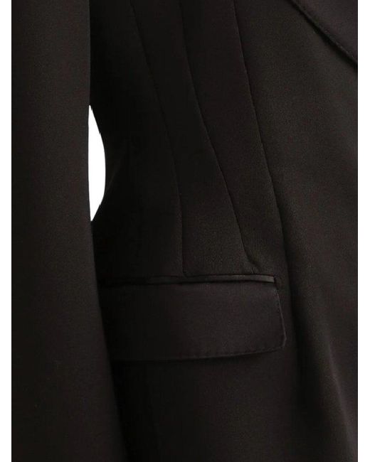 Dolce & Gabbana Black Tailored Blazer Jacket