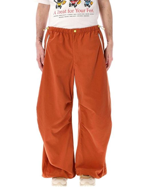 Nike Orange F.R.O.G. Parachute Trousers for men