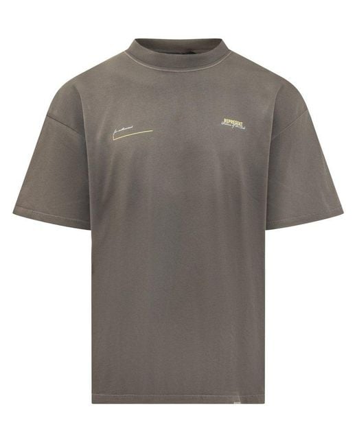 【関税込み】Represent グレー Patron Of The Club Tシャツ Represent: グレー Patron Of The Club Tシャツ | SSENSE 日本