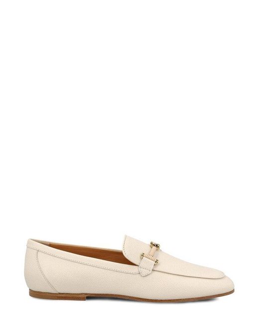 Tod's Pink Slip-on Loafers