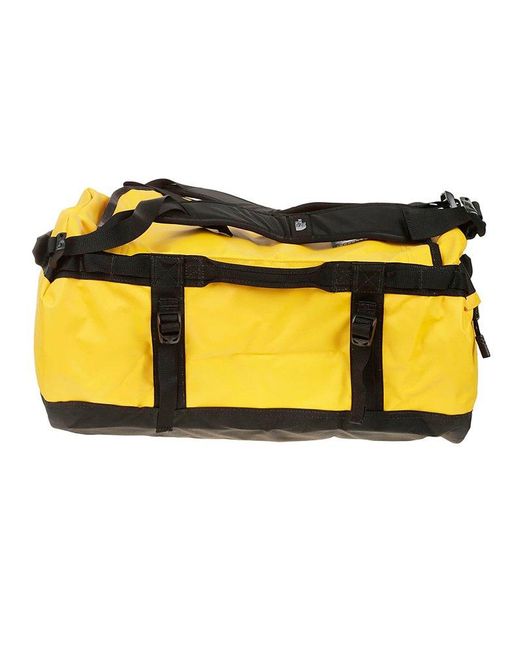 The North Face Yellow Base Camp Zipped Duffle Bag for men