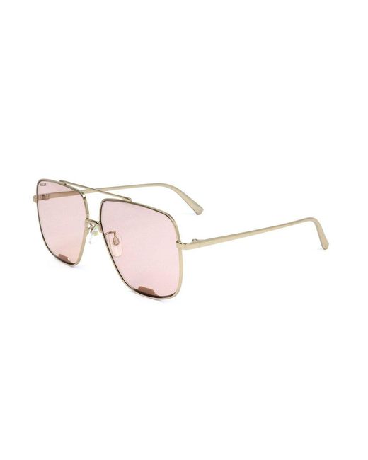Bally Black Navigator Frame Sunglasses