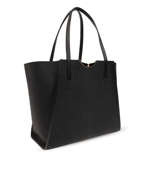 Zadig & Voltaire Black 'le Borderline' Shopper Bag,