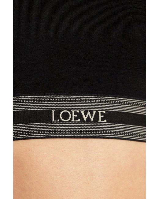 Loewe Black Logo Tank Top