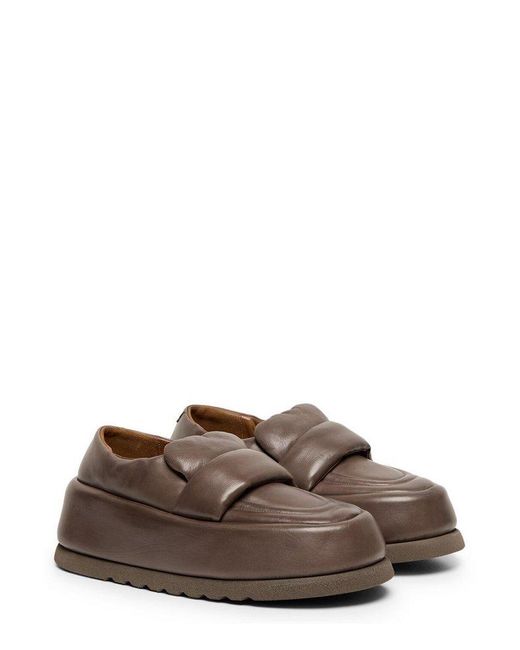 Marsèll Brown Bombo Loafers for men