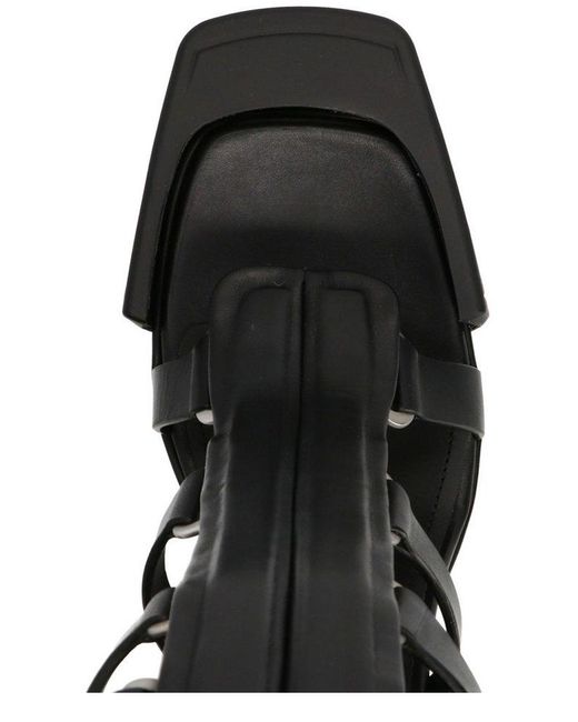Rick Owens Black High Sparta Waders Boots, Ankle Boots