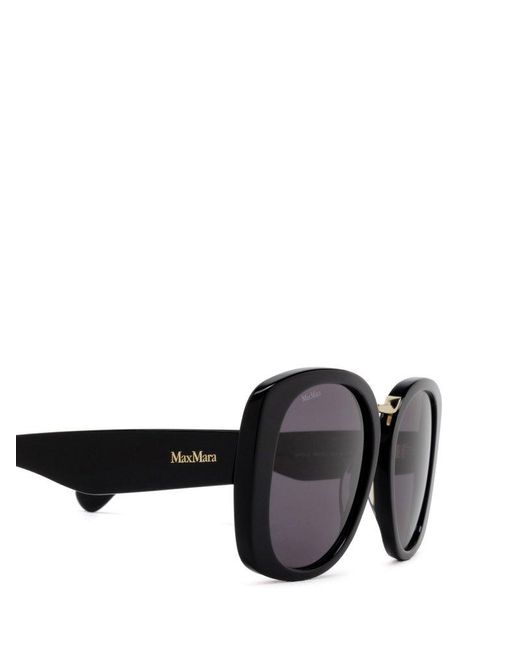Max Mara Black Bridge Sunglasses
