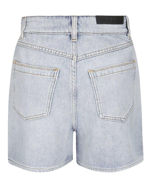 IRO Blue Shorts & Bermuda Shorts