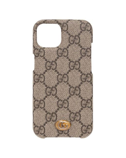 Gucci Brown Iphone 14 Case