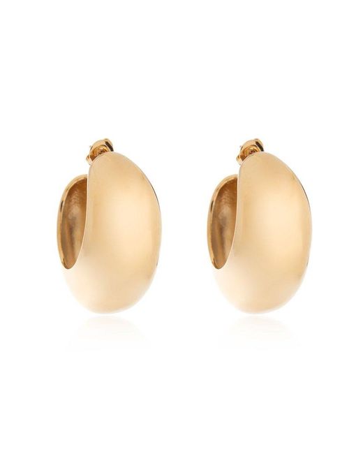 Isabel Marant Natural Brass Earrings,
