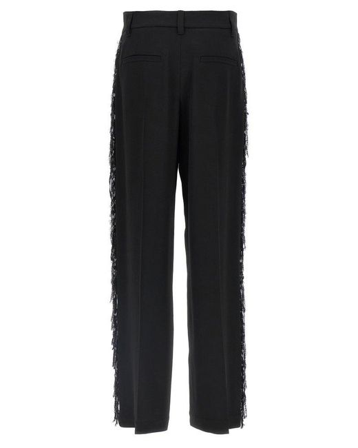 Brunello Cucinelli Black 'Relaxed Tailored' Pants