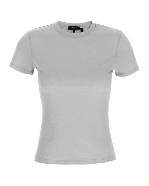 Theory Gray Tiny T-Shirt