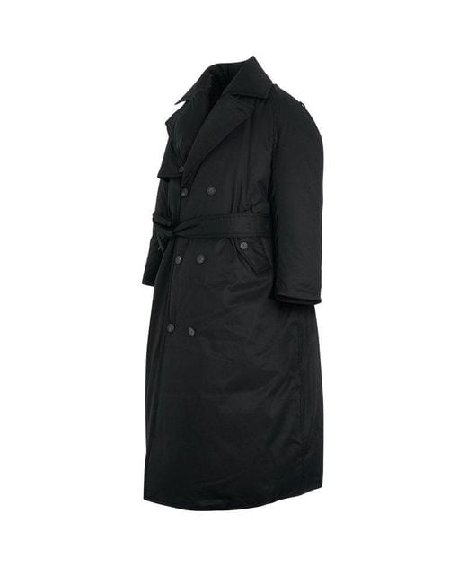 Balenciaga Black Down Coat for men
