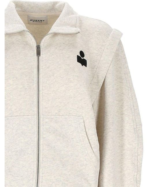ISABEL MARANT｜HOOD/ZIP-UP (MILEY (SW0027HA B1M18H GYRD) Miley hoodie | Marant | OTTODISANPIETRO