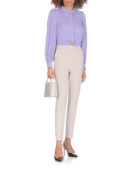 Elisabetta Franchi Shirts Purple