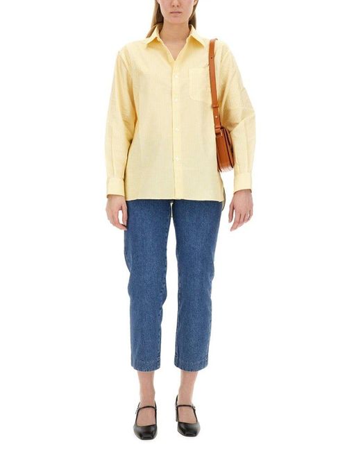 A.P.C. Yellow Shirt "sela"