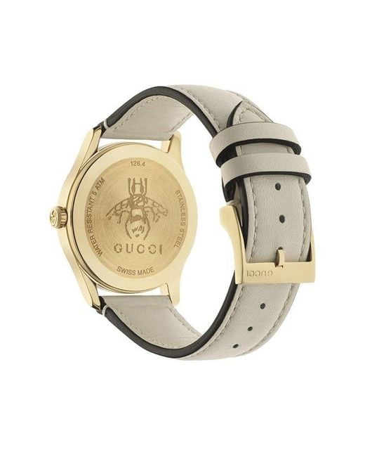 Gucci White 'g-timeless' Watch,