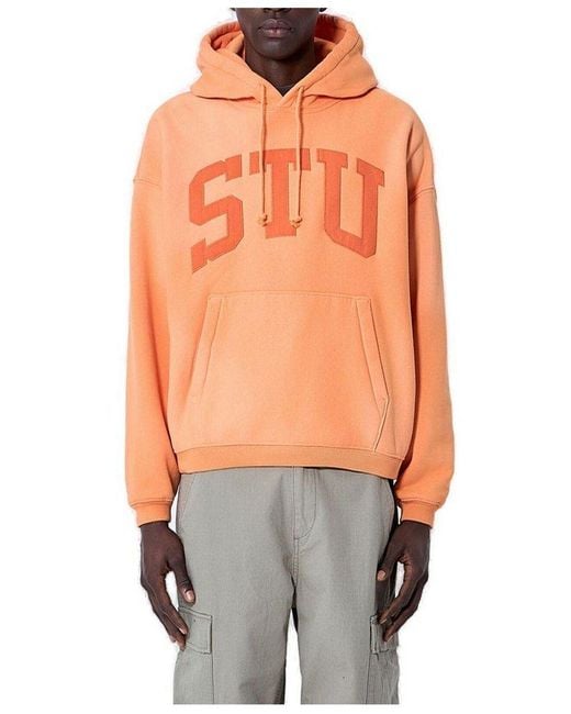 【STUSSY】STU RELAXED HOODIE Stu Relaxed Hoodie – Black | Sweats | Stüssy