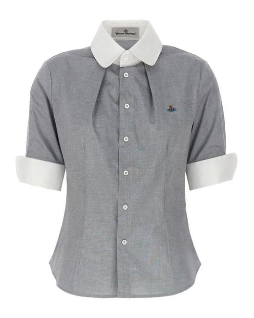 Vivienne Westwood Gray 'Toulouse' Shirt
