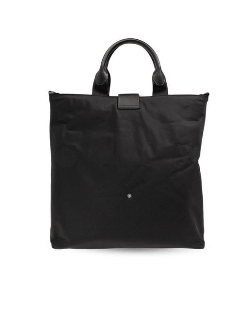 Emporio Armani Black The 'Sustainability' Collection Tote Bag for men