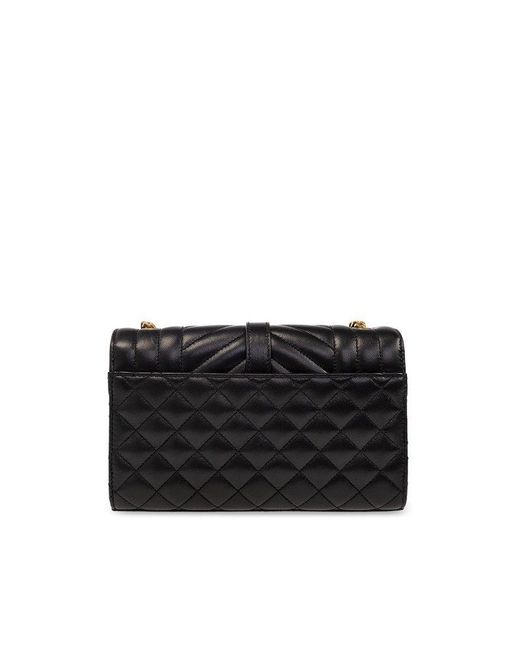 Saint Laurent Black ‘Envelope Small’ Shoulder Bag