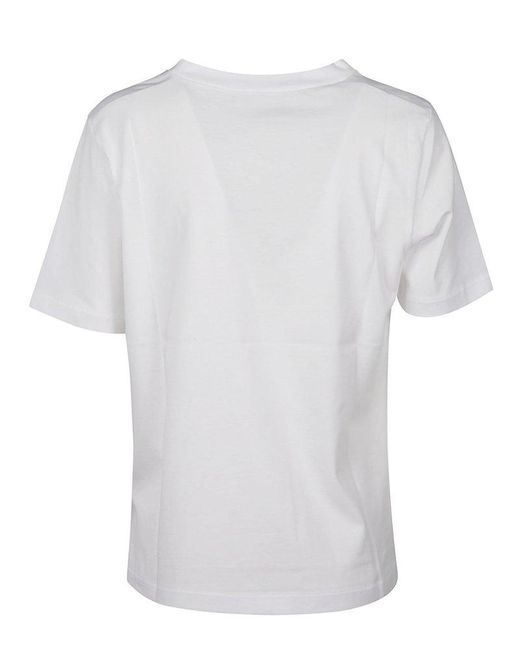 Aragona White Classic Crew Neck T-Shirt