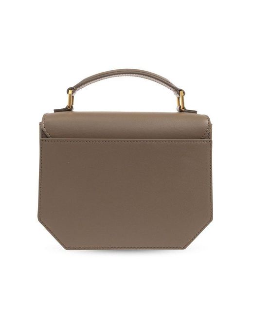Bally Brown 'emblem Mini' Shoulder Bag,