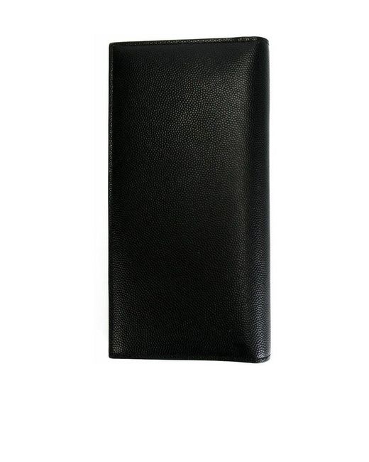 Saint Laurent Black Classic Paris Continental Wallet for men