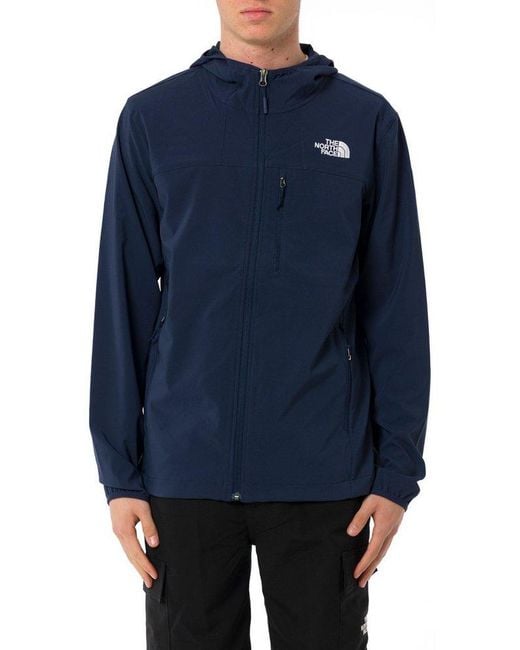 The North Face Blue Nimble Hooded Jacket for men