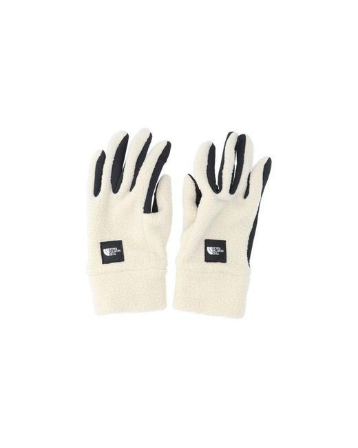 The North Face White 'fleeski Etiptm' Gloves for men