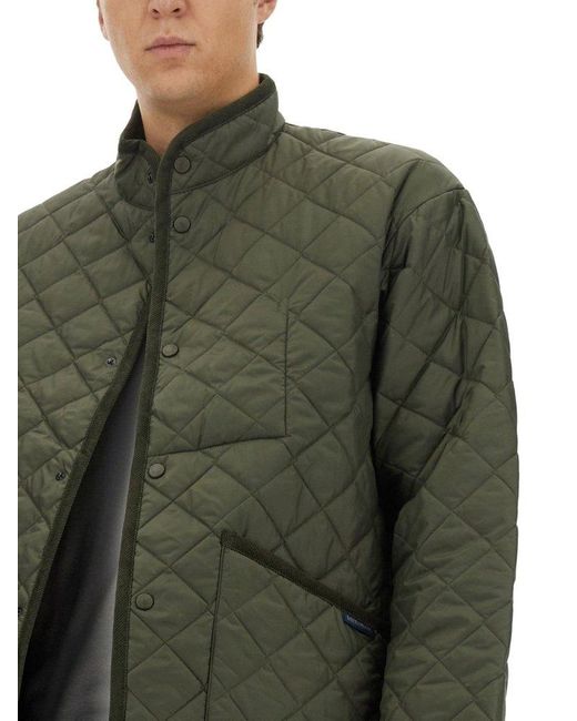 Lavenham Green Mickfield Quilted Coat for men