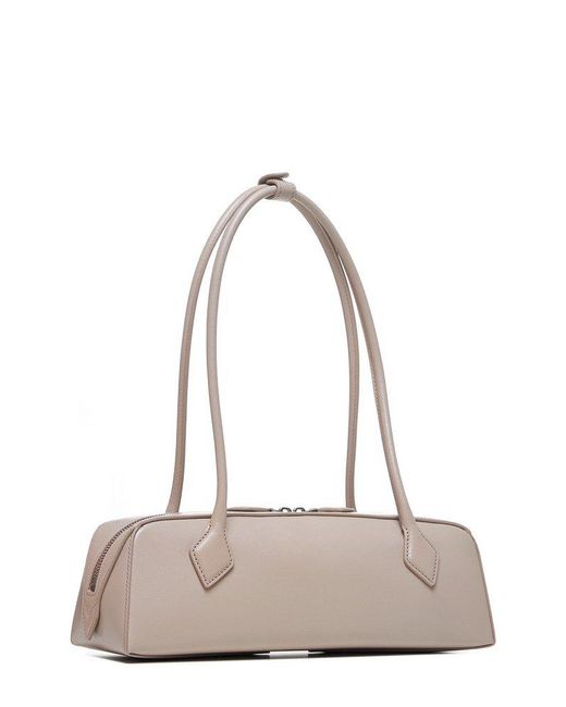 Alaïa Natural Le Teckel Medium Shoulder Bag